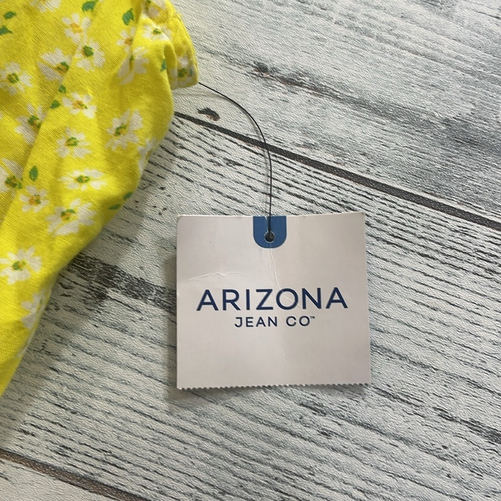 Arizona Jean Co. Cap Sleeve Ruffled Wrap Inspired Daisy Dress XX Large NWT - Picture 8 of 9